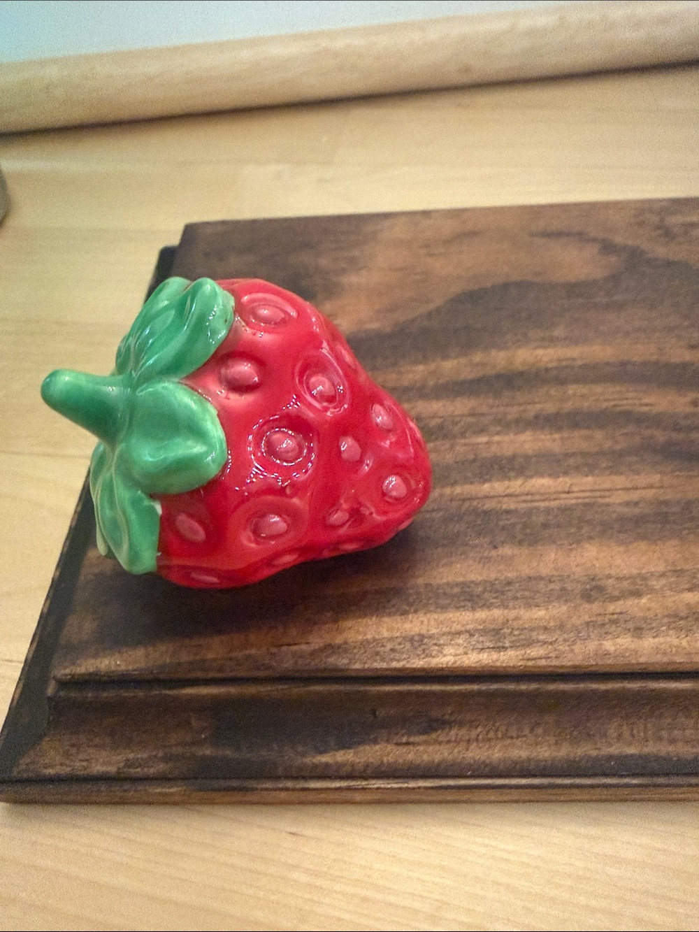 Nora Fleming "Juicy Fruit" strawberry mini